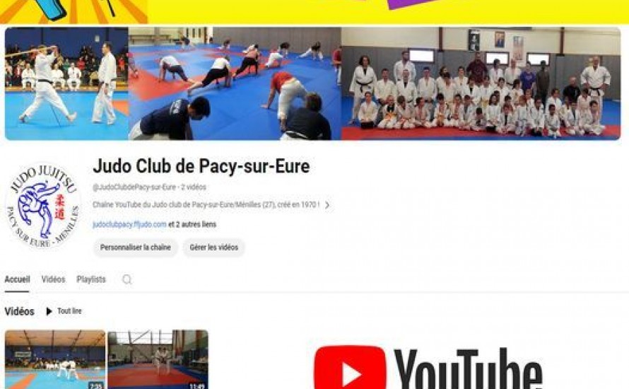 Le club est sur YouTube !